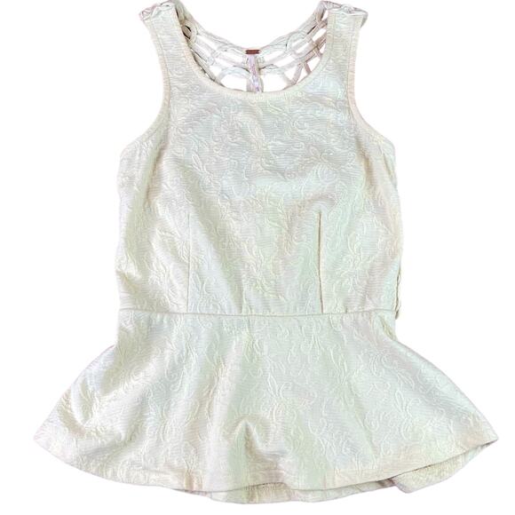 Free People Braided Back Flared Tank Top - Picture 5 of 6